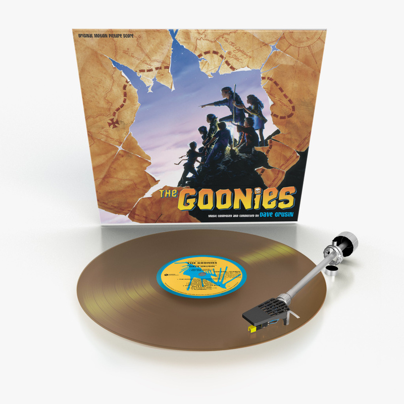 The Goonies (Original Motion Picture Score) (Willy’s Gold Vinyl Variant) album cover