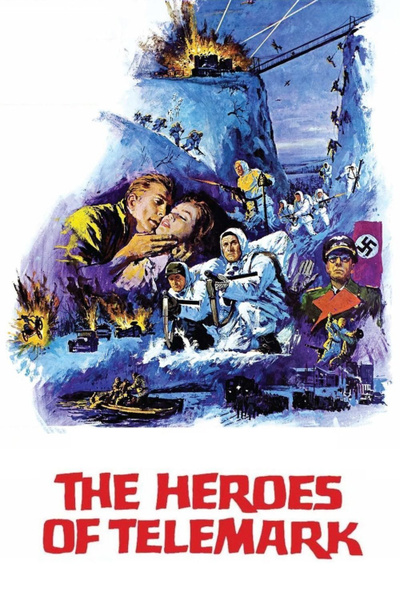 Poster for The Heroes of Telemark (1965)