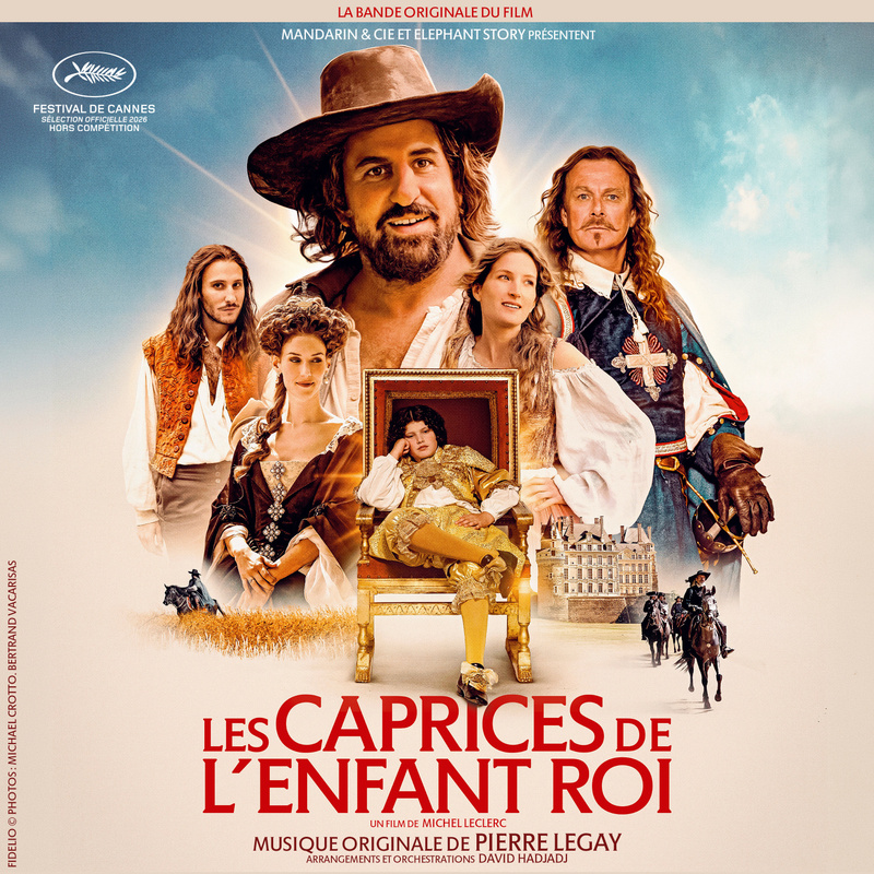 Album cover for Les caprices de l'enfant roi (Bande originale du film) by Pierre Legay - B Original 2026