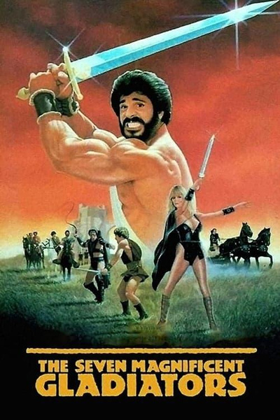 Poster for The Seven Magnificent Gladiators (1983)
