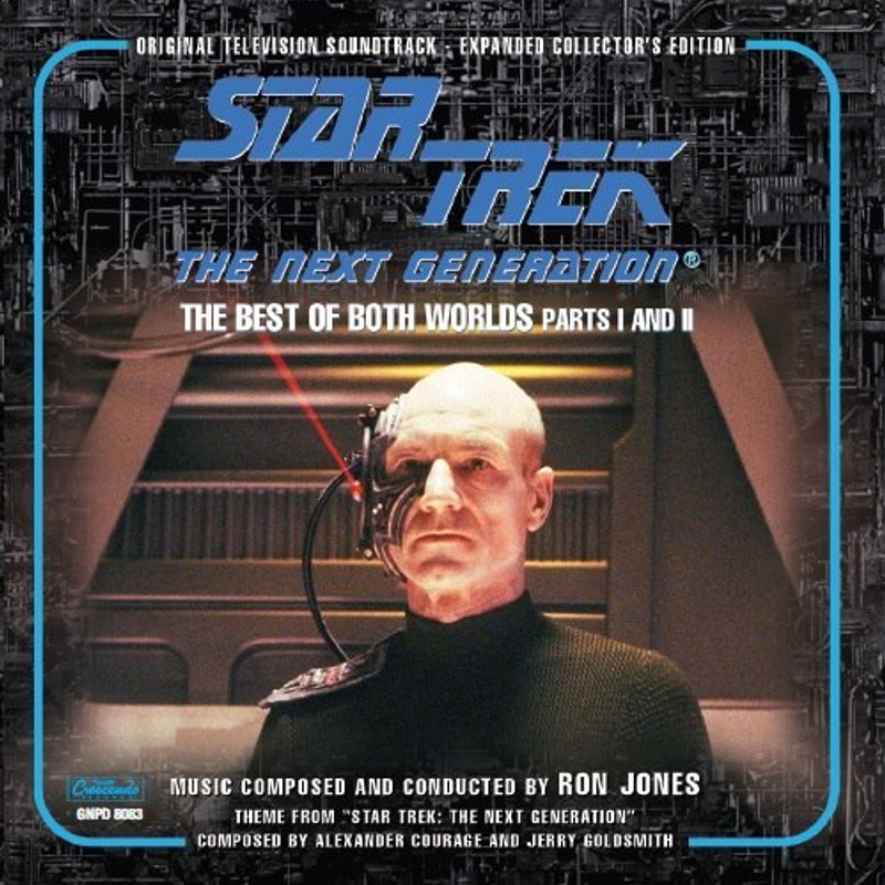 Cover art for Star Trek: The Next Generation - The Best of Both Worlds Part I & II (Original Television Soundtrack - Expanded Collector's Edition)