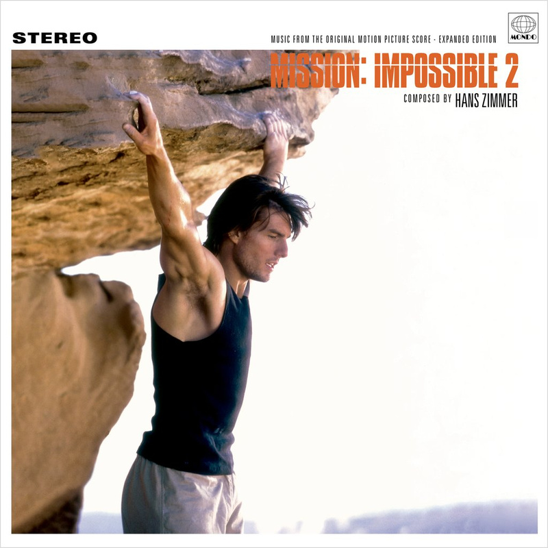 Cover art for Mission: Impossible 2 (Music From The Original Motion Picture Score - Expanded Edition) (Fire Colored Vinyl Variant)