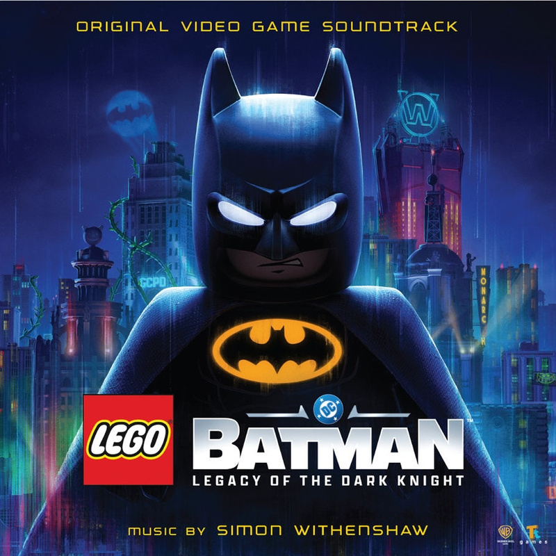 Album cover for LEGO Batman: Legacy of the Dark Knight (Original Video Game Soundtrack) (Secret Identity Split Vinyl) by Sim…