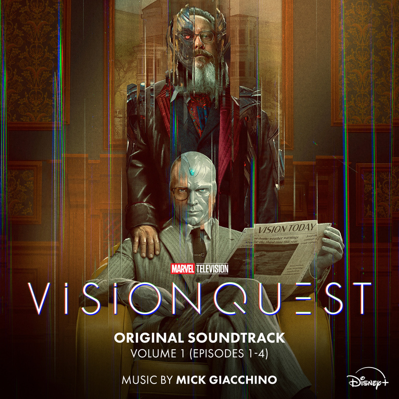 Album cover for Mick Giacchino: VisionQuest: Volume 1 (Original Soundtrack - Episodes 1-4) by Mick Giacchino - Hollywood Rec…