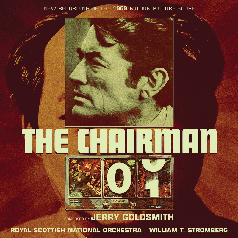 Album cover for The Chairman (New Recording of the 1969 Motion Picture Score) by Jerry Goldsmith - Intrada 2025