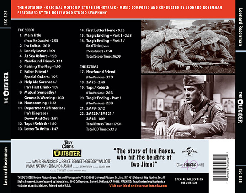 The Outsider (Original Motion Picture Soundtrack) album cover