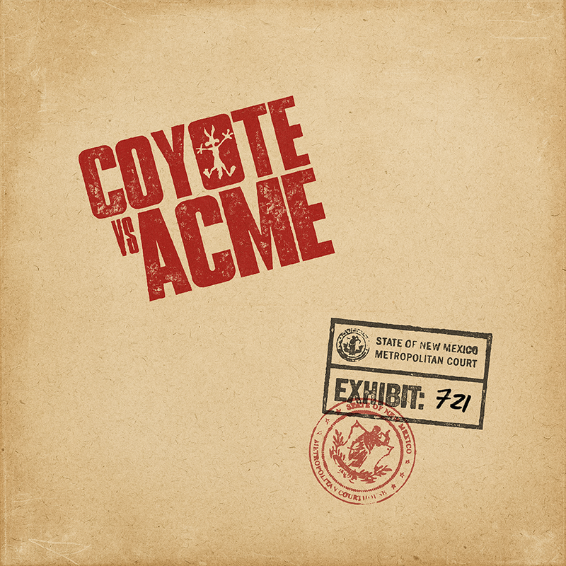 Album cover for Steven Price: Coyote vs. Acme (Original Motion Picture Soundtrack) by Steven Price - iam8bit 2026