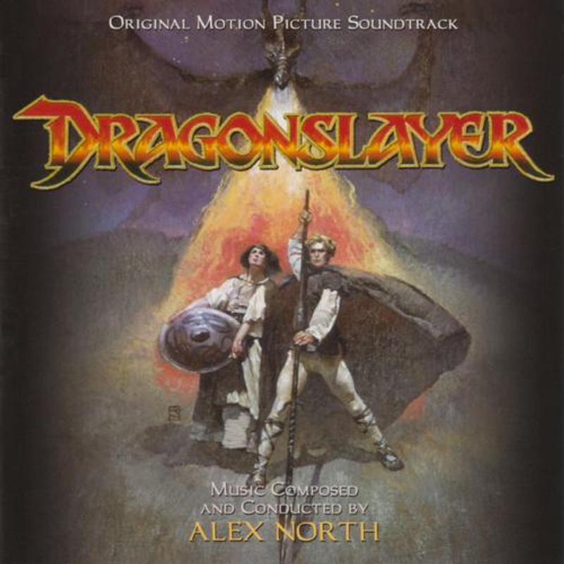 Album cover for Alex North: Dragonslayer (Original Motion Picture Soundtrack) by Alex North - La-La Land Records 2010