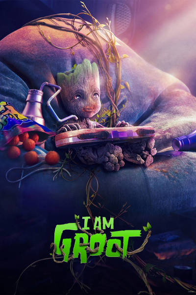 Poster for I Am Groot (2022)