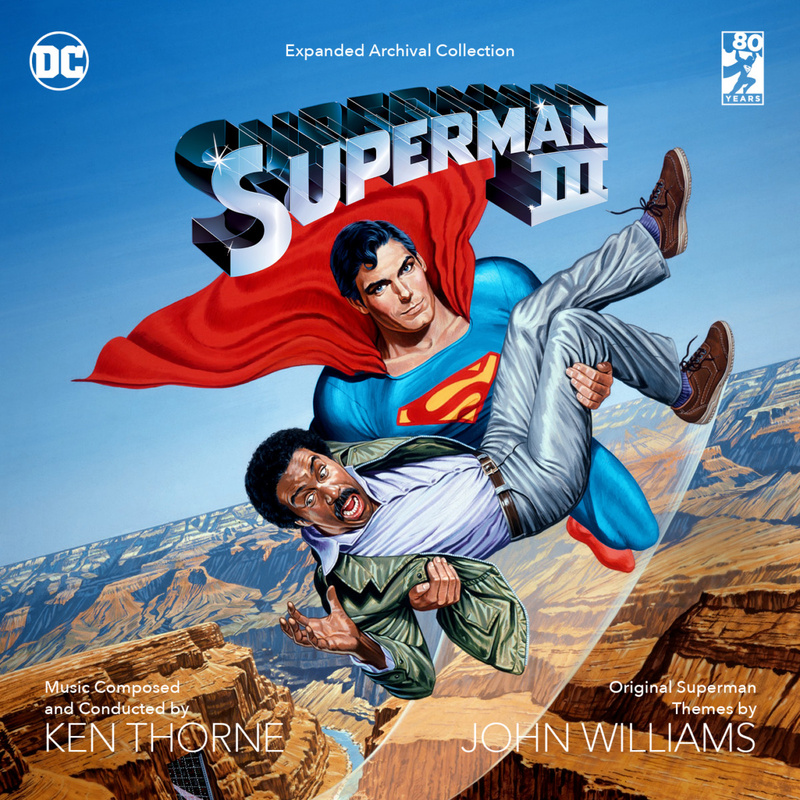 Superman II / Superman III: Expanded Archival Collection album cover