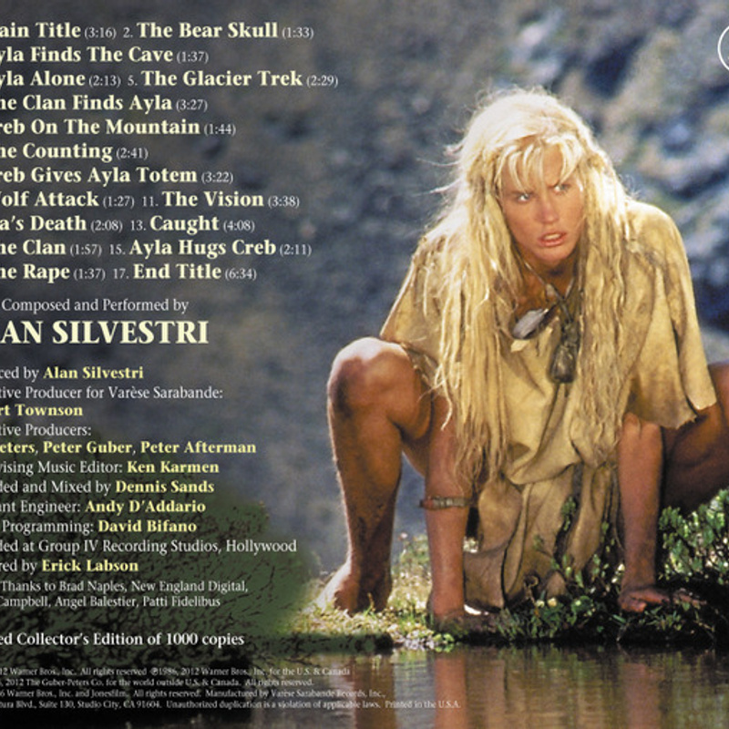 The Clan of the Cave Bear (Original Motion Picture Soundtrack) album cover