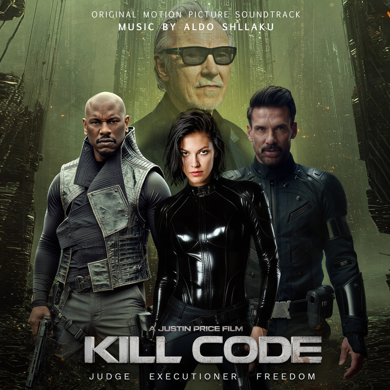 Album cover for Aldo Shllaku: Kill Code (Original Motion Picture Soundtrack) by Aldo Shllaku - Plaza Mayor Company, Ltd. 2026