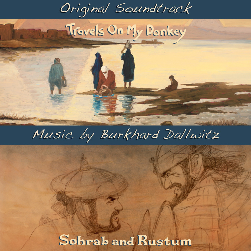 Cover art for Travels On My Donkey / Sohrab and Rustum (Original Motion Picture Soundtrack)