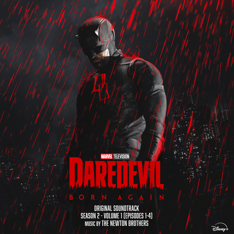 Album cover for Marvel's Daredevil: Born Again - Season 2: Volume 1 (Episodes 1-4) (Original Soundtrack) by The Newton Broth…