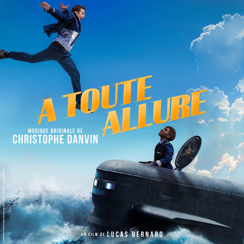 Album cover for À toute allure (Bande originale du film) by Christophe Danvin - Gaumont 2024