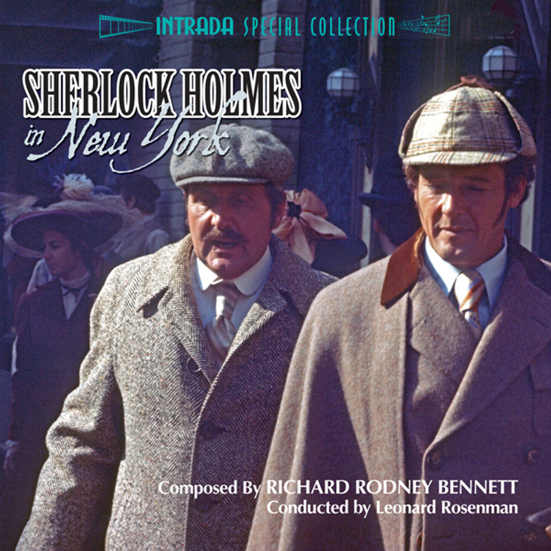 Album cover for The Pick-Up Artist / Sherlock Holmes in New York by Georges Delerue and Richard Rodney Bennett - Intrada 2006