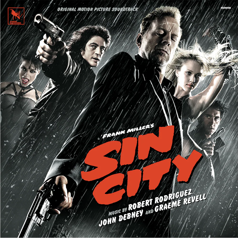 Album cover for Sin City: The Deluxe Edition (Original Motion Picture Soundtrack) (Milky Clear Vinyl) by Graeme Revell, John…