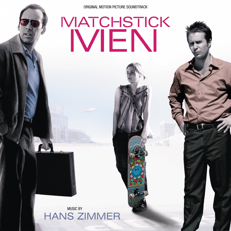 Album cover for Hans Zimmer: Matchstick Men (Original Motion Picture Soundtrack) by Hans Zimmer - Varèse Sarabande 2014