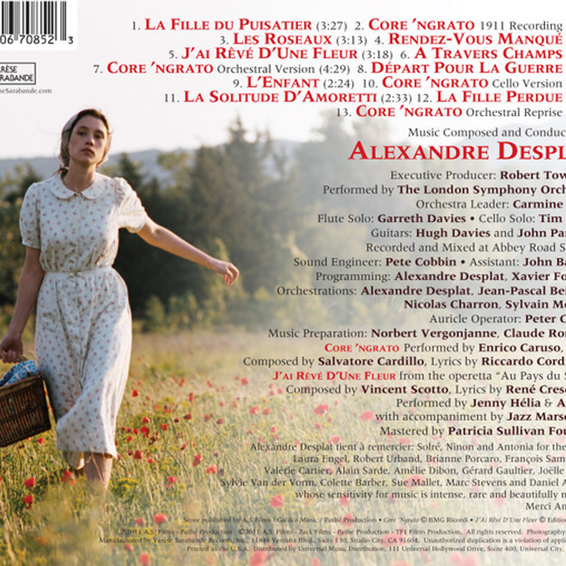 La fille du puisatier (Bande Originale du Film) album cover