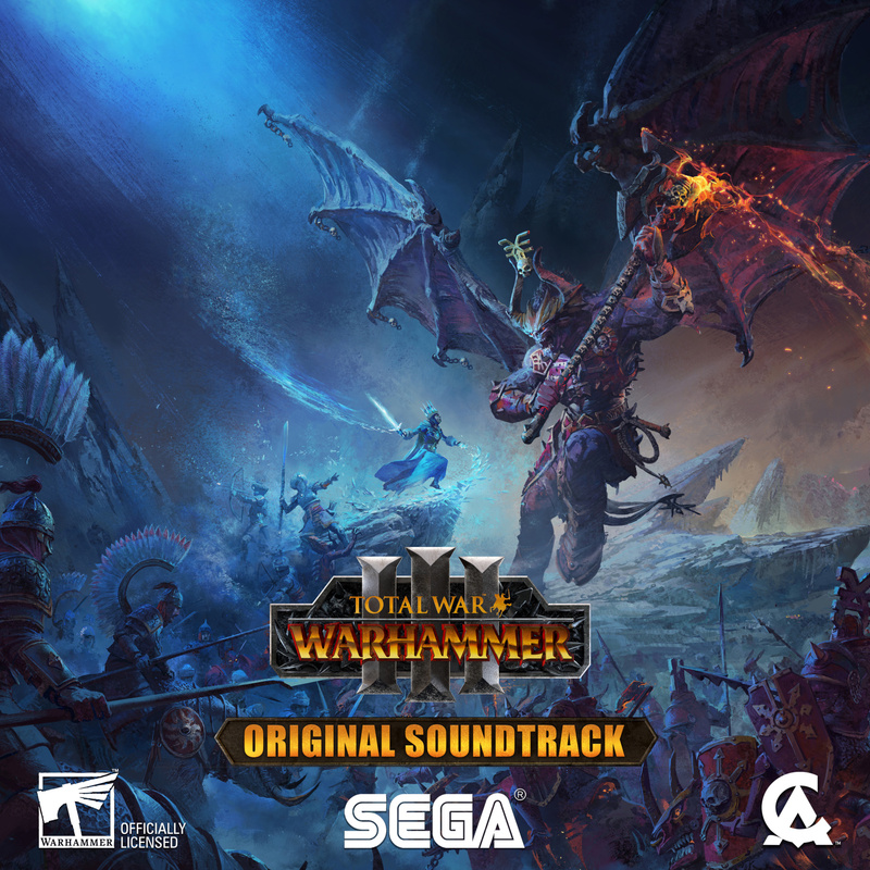 Album cover for Total War: Warhammer III (Original Soundtrack) by Simon Ravn, Jamie Christopherson and others - Laced Record…