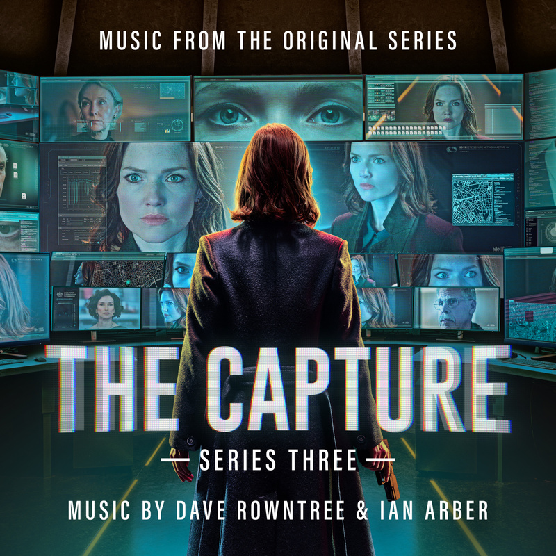 Album cover for The Capture: Series Three (Music from the Original Series) by Dave Rowntree and Ian Arber - Back Lot Music 2…