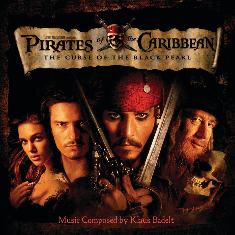 Album cover for Pirates of the Caribbean: The Curse of the Black Pearl (Original Soundtrack) by Klaus Badelt - Walt Disney R…