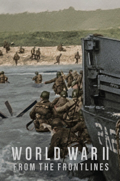 Poster for World War II: From the Frontlines (2023)