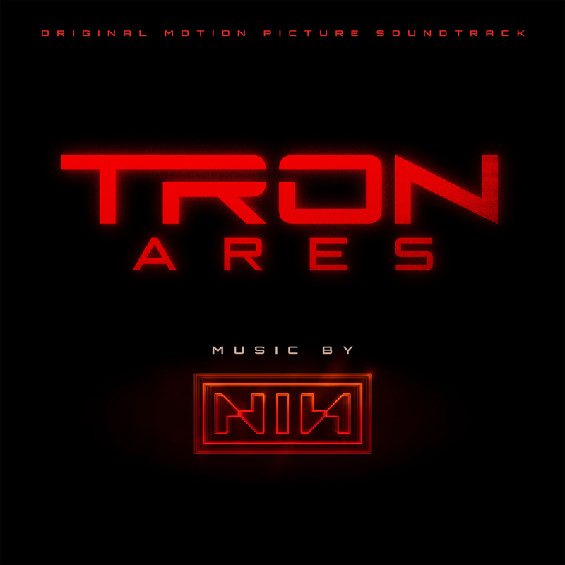 Album cover for TRON: Ares (Original Motion Picture Soundtrack) by Nine Inch Nails - The Null Corporation / Interscope Recor…