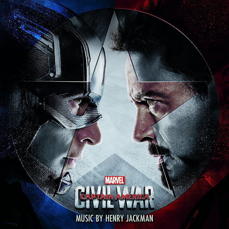 Captain America: Civil War album cover