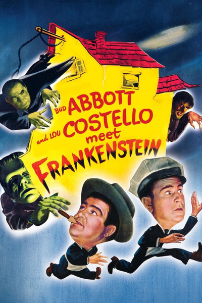 Poster for Bud Abbott and Lou Costello Meet Frankenstein (1948)