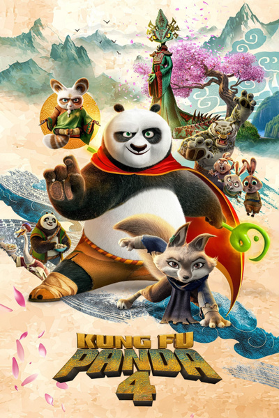 Poster for Kung Fu Panda 4 (2024)