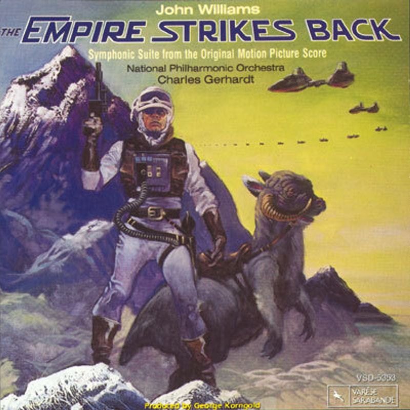 Cover art for Star Wars: Episode V - The Empire Strikes Back (Symphonic Suite from the Original Motion Picture Score)