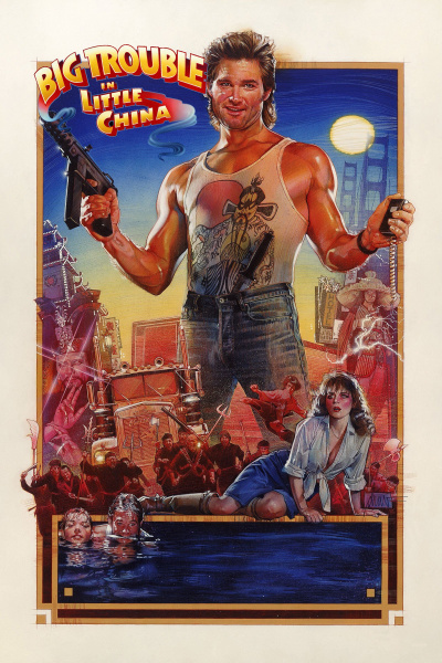 Poster for Big Trouble In Little China (1986)