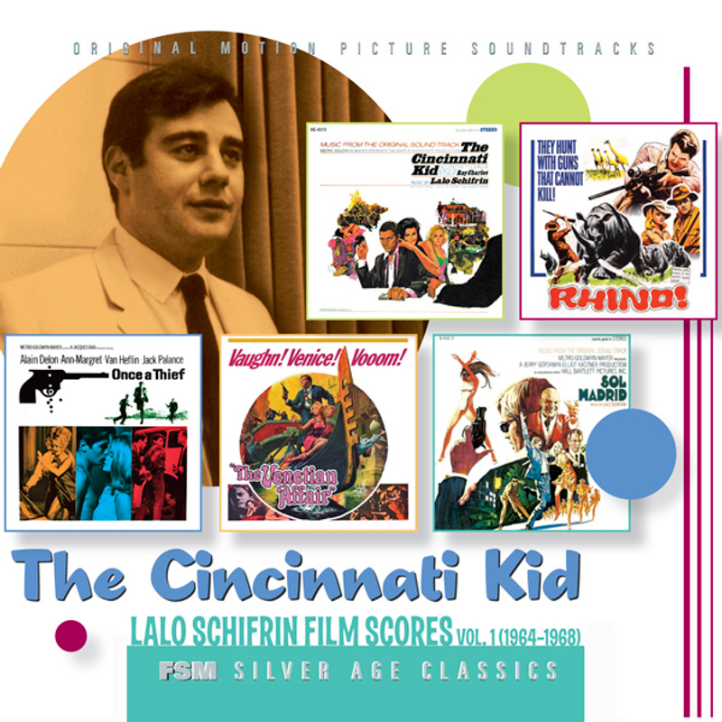 Cover art for The Cincinnati Kid: Lalo Schifrin Film Scores, Vol. 1 (1964–1968)