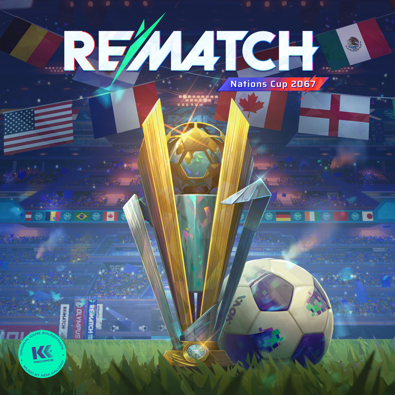 Album cover for Remi Gallego: Rematch - Season 4 (Original Game Soundtrack) by Remi Gallego - Kid Katana Records 2026