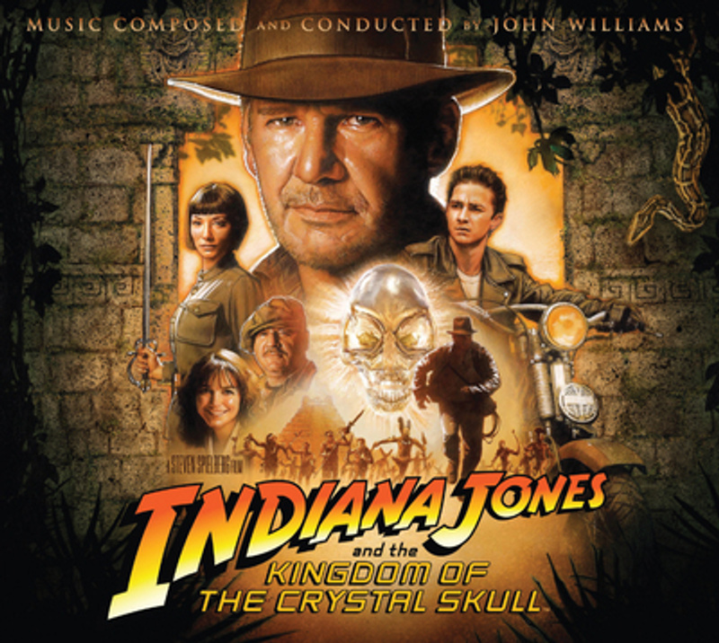 Cover art for Indiana Jones and the Kingdom of the Crystal Skull (Original Motion Picture Soundtrack)