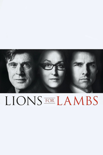 Poster for Lions For Lambs (2007)