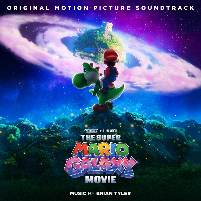 Album cover for The Super Mario Galaxy Movie (Original Motion Picture Soundtrack) by Brian Tyler - Back Lot Music 2026
