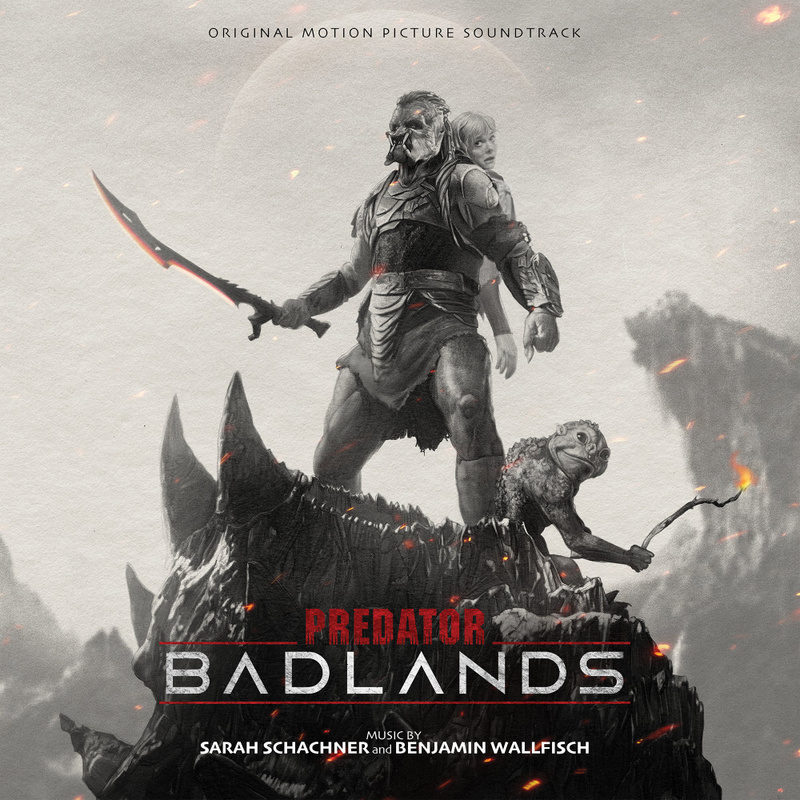 Album cover for Sarah Schachner: Predator: Badlands (Original Motion Picture Soundtrack) by Sarah Schachner and Benjamin Wal…