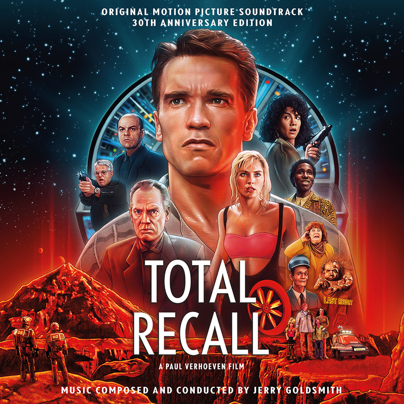 Cover art for Total Recall: 30th Anniversary Edition (Original Motion Picture Soundtrack)