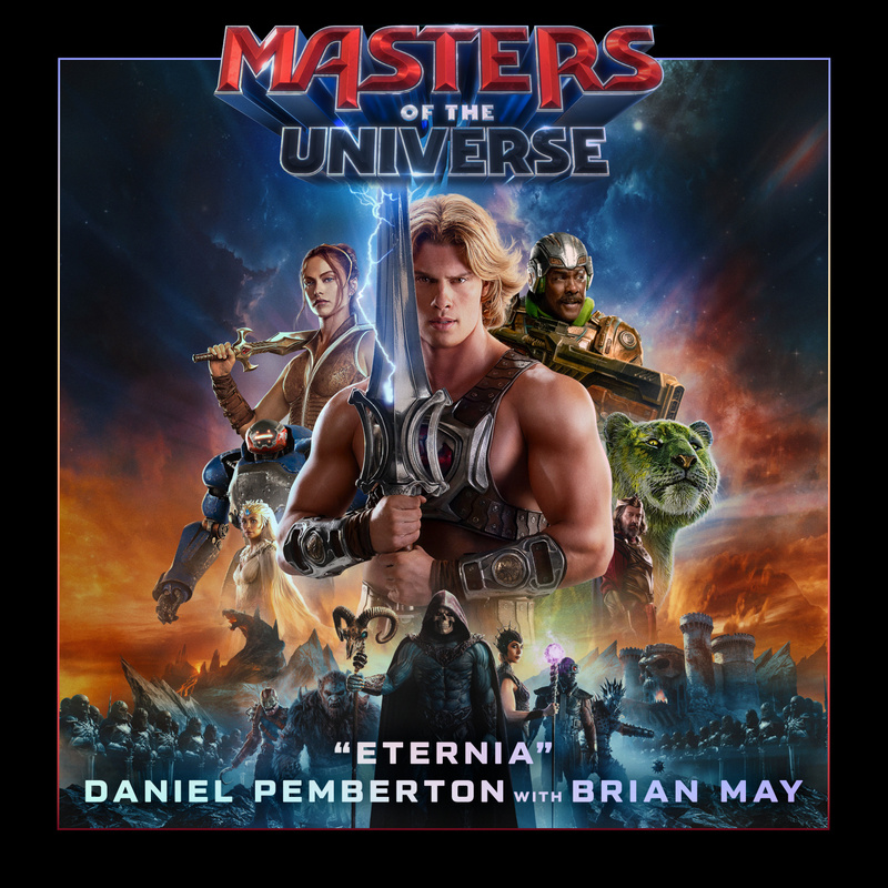 Album cover for Eternia (from "Masters of the Universe") by Daniel Pemberton and Brian May - Lakeshore Records 2026
