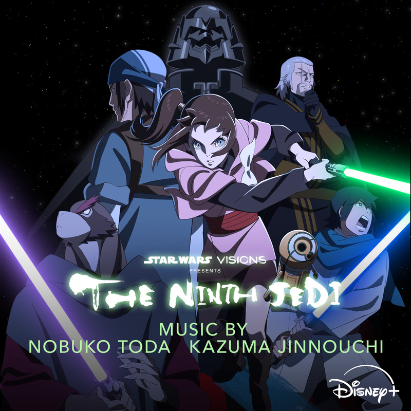 Album cover for Kazuma Jinnouchi: Star Wars: Visions Presents - The Ninth Jedi (Original Soundtrack) by Kazuma Jinnouchi and…