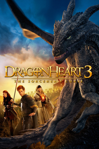 Poster for Dragonheart 3: The Sorcerer's Curse (2015)