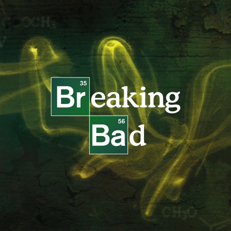 Cover art for Breaking Bad: 10th Anniversary (Albuquerque Crystal (Transparent with a hint of Turquoise) Vinyl Variant)