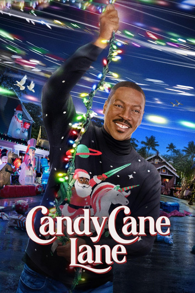 Poster for Candy Cane Lane (2023)