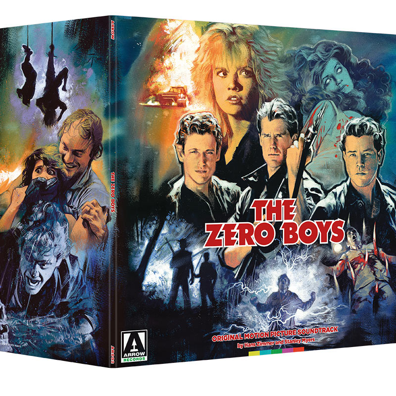 The Zero Boys (Original Motion Picture Soundtrack) (Translucent Blue Vinyl Variant) album cover