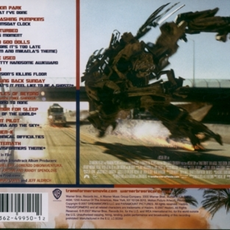 Transformers album cover