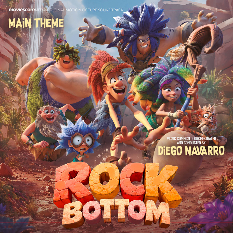 Album cover for Main Theme (from "Rock Bottom") by Diego Navarro - MovieScore Media 2026