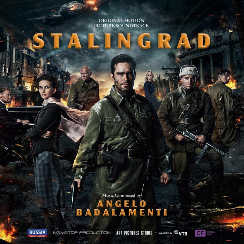 Album cover for Angelo Badalamenti: Stalingrad (Original Motion Picture Soundtrack) by Angelo Badalamenti - MovieScore Media…