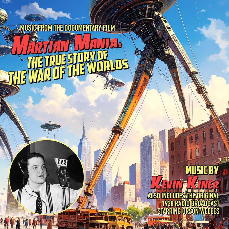 Cover art for Martian Mania: The True Story of the War of the Worlds (Music From the Documentary Film)